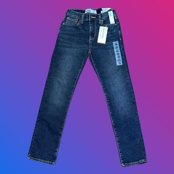 NWT Girls Old Navy Adjustable Waist Skinny Jeans Size 10 - Picture 1 of 6